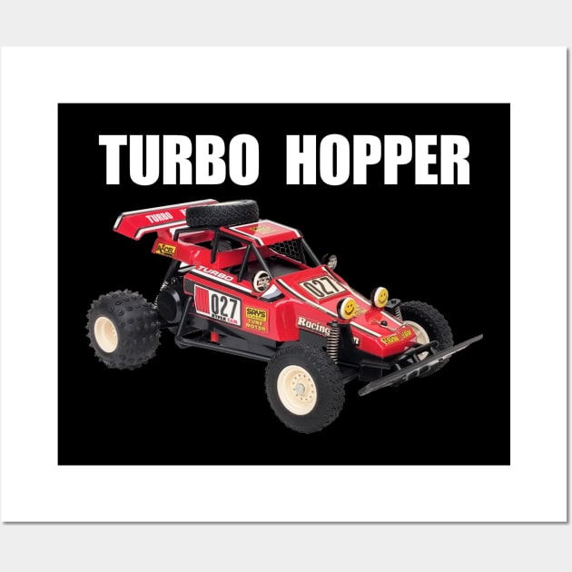 TURBO HOPPER Vintage RC 80s Tyco Wall Art by Nostalgia-RC